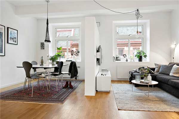 瑞典哥德堡67平米工业元素风格的公寓设计10